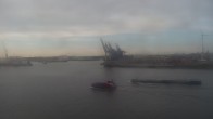 Archiv Foto Webcam Hamburg: An der Elbe 07:00