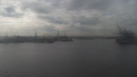 Archiv Foto Webcam Hamburg: An der Elbe 07:00