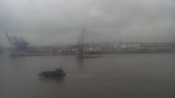Archiv Foto Webcam Hamburg: An der Elbe 07:00