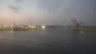 Archived image Webcam Hamburg: Along the Elbe 22:00