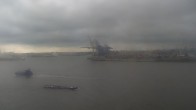 Archiv Foto Webcam Hamburg: An der Elbe 07:00