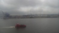 Archiv Foto Webcam Hamburg: An der Elbe 09:00