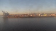 Archiv Foto Webcam Hamburg: An der Elbe 06:00