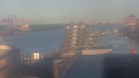 Archiv Foto Webcam Hamburg: An der Elbe 06:00