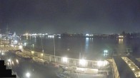 Archived image Webcam Hamburg: Cargo bridges 20:00