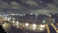Archived image Webcam Hamburg: Cargo bridges 23:00