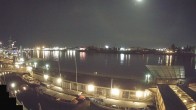 Archived image Webcam Hamburg: Cargo bridges 18:00