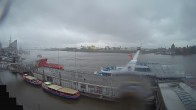 Archived image Webcam Hamburg: Cargo bridges 09:00
