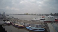 Archived image Webcam Hamburg: Cargo bridges 07:00