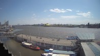Archived image Webcam Hamburg: Cargo bridges 13:00