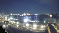 Archived image Webcam Hamburg: Cargo bridges 21:00