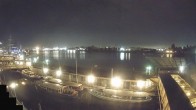 Archived image Webcam Hamburg: Cargo bridges 01:00
