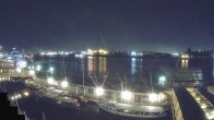 Archived image Webcam Hamburg: Cargo bridges 23:00