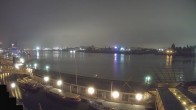 Archived image Webcam Hamburg: Cargo bridges 23:00