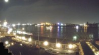 Archived image Webcam Hamburg: Cargo bridges 21:00