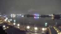 Archiv Foto Webcam Hamburg: Landungsbrücken 01:00