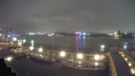 Archived image Webcam Hamburg: Cargo bridges 01:00