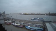 Archived image Webcam Hamburg: Cargo bridges 09:00