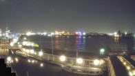 Archived image Webcam Hamburg: Cargo bridges 17:00