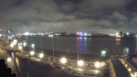 Archiv Foto Webcam Hamburg: Landungsbrücken 00:00