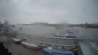 Archiv Foto Webcam Hamburg: Landungsbrücken 13:00