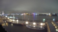 Archived image Webcam Hamburg: Cargo bridges 19:00