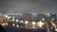 Archiv Foto Webcam Hamburg: Landungsbrücken 03:00