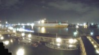 Archived image Webcam Hamburg: Cargo bridges 05:00