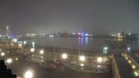 Archived image Webcam Hamburg: Cargo bridges 23:00