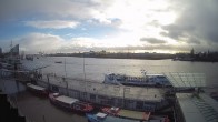 Archived image Webcam Hamburg: Cargo bridges 11:00