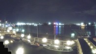 Archiv Foto Webcam Hamburg: Landungsbrücken 23:00