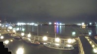 Archiv Foto Webcam Hamburg: Landungsbrücken 01:00