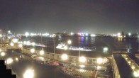 Archiv Foto Webcam Hamburg: Landungsbrücken 05:00