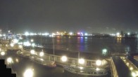 Archived image Webcam Hamburg: Cargo bridges 19:00