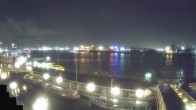 Archived image Webcam Hamburg: Cargo bridges 21:00