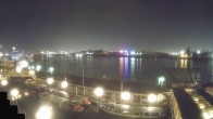 Archiv Foto Webcam Hamburg: Landungsbrücken 23:00