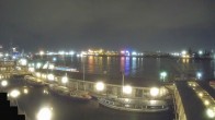 Archived image Webcam Hamburg: Cargo bridges 19:00