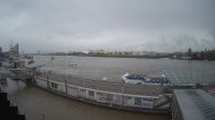 Archiv Foto Webcam Hamburg: Landungsbrücken 11:00