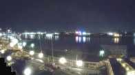 Archiv Foto Webcam Hamburg: Landungsbrücken 23:00