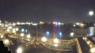 Archiv Foto Webcam Hamburg: Landungsbrücken 01:00