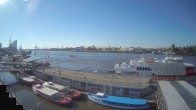 Archiv Foto Webcam Hamburg: Landungsbrücken 07:00