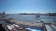 Archiv Foto Webcam Hamburg: Landungsbrücken 11:00