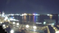 Archiv Foto Webcam Hamburg: Landungsbrücken 21:00