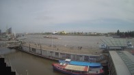 Archiv Foto Webcam Hamburg: Landungsbrücken 15:00