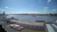 Archiv Foto Webcam Hamburg: Landungsbrücken 16:00