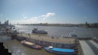 Archived image Webcam Hamburg: Cargo bridges 09:00