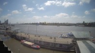 Archived image Webcam Hamburg: Cargo bridges 11:00