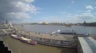 Archived image Webcam Hamburg: Cargo bridges 15:00