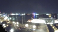 Archiv Foto Webcam Hamburg: Landungsbrücken 23:00