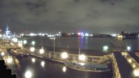 Archiv Foto Webcam Hamburg: Landungsbrücken 23:00